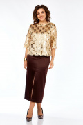 Ольга Стиль Л-433 золото-коричневый