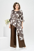 Romanovich Style 2-2750 цветы/коричневый