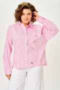 Michel chic 798 полоска_розовая