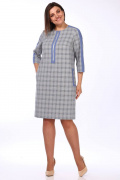 Lady Style Classic 1503 синий_с_серым