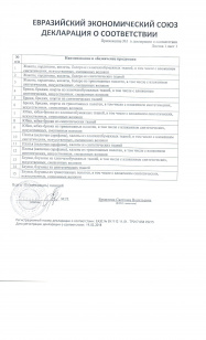 приложение к декларации