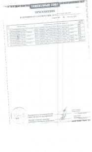 приложение к декларации