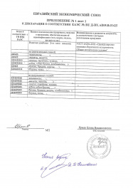 приложение к декларации