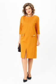 Платье,Michel chic 2192 охра