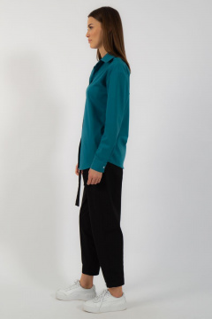 Рубашка классическая хлопковая приталенная с рукавами Kivviwear 4099.09 - фото 5