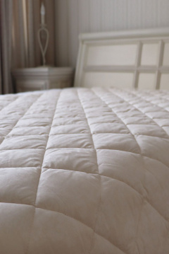 Облегченное бязевое одеяло из хлопка 205х172 Файбертек О.01 - фото 1