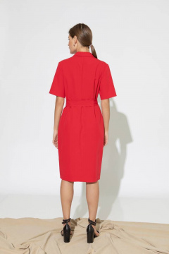 Деловое демисезонное платье с карманами Femme & Devur 8974 1.12F(170) - фото 2