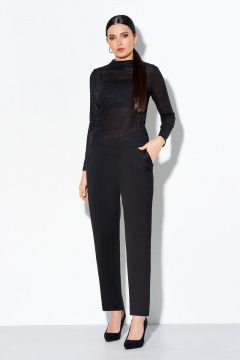 Костюм джемпер и брюки нарядный силуэт из текстиля FOXY FOX 1441 - фото 1