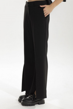 Брюки классического кроя с наклонными карманами и разрезами Golden Valley 16555 черный - фото 3