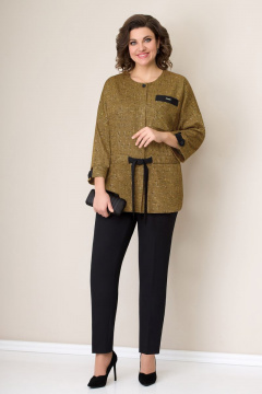 VOLNA 1258 горчично-черный