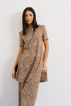 Демисезонный комплект брюки и джемпер из трикотажа ANNETE A4113 - фото 3