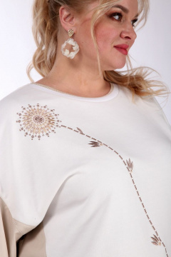 Демисезонный джемпер из трикотажа с боковыми разрезами Jurimex 2862 - фото 3