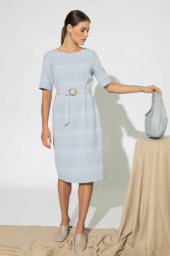 Платье из вискозы с пряжкой иShortс ампотребованиями Femme & Devur 80023 1.32F(170) - фото 1