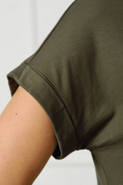 Джемпер с арт-принтом из вискозы и трикотажа, прямой крой Femme & Devur 30147 2.16F(170) - фото 5