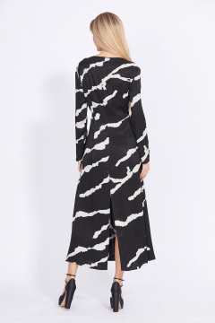 Платье EOLA 2321 черный_рисунок - фото 2