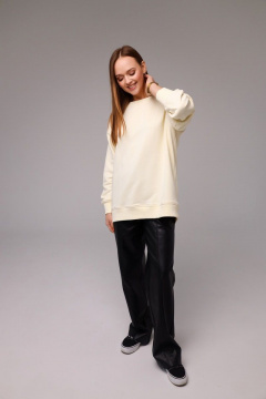 Демисезонный костюм из трикотажа и эко-кожи PUR PUR 11-140/1 - фото 4