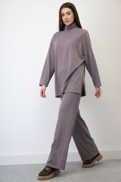 Брюки и джемпер оверсайз из трикотажа для демисезона Ларс Стиль 742/2 - фото 1