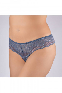 Трусы-стринги из эластичного кружева Verally 1125-2 вечерние сумерки - фото 3