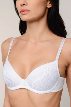 Бюстгальтер кружевной с пуш-ап вкладышами Milady 138 1.5 - фото 3
