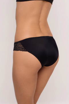 Трусы-слип из эластичного полотна и кружева, мягкие и гипоаллергенные Milady 203 3.8 - фото 2