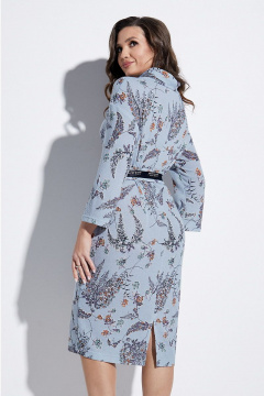 Круглогодичное платье с воротником-хомут и карманами Lissana 4646 - фото 5