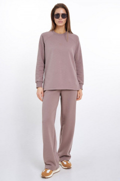 Костюм из трикотажа с oversize свитшотом и брюками GO F3038/04-03.170-176 - фото 1