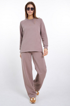 Костюм из трикотажа с oversize свитшотом и брюками GO F3038/04-03.170-176 - фото 2