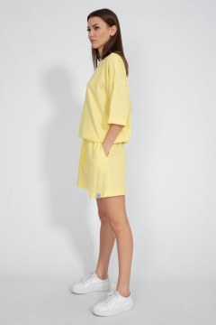 Летний костюм из льна: шорты с карманами и свободный джемпер Kivviwear 40754074.15 - фото 5