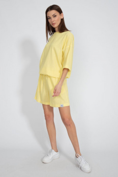 Летний костюм из льна: шорты с карманами и свободный джемпер Kivviwear 40754074.15 - фото 4