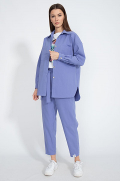 Джинсовый костюм: брюки и рубашка свободного кроя Kivviwear 41004101.11 - фото 1