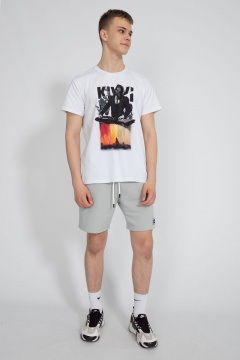 Футболка мужская летняя из хлопка на каждый день Kivviwear 1010.17 - фото 5