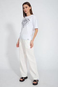 Футболка на каждый день из хлопка с длинным рукавом Kivviwear 4026.112 - фото 4