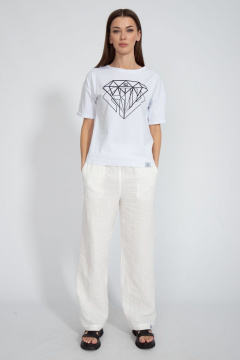 Футболка на каждый день из хлопка с длинным рукавом Kivviwear 4026.112 - фото 2