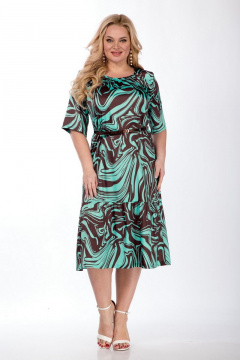 Демисезонное платье А-силуэта из текстиля Jurimex 2857 - фото 1