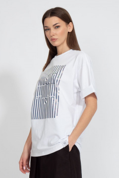 Футболка на каждый день с длинным рукавом и высоким воротником Kivviwear 4034.18 - фото 2