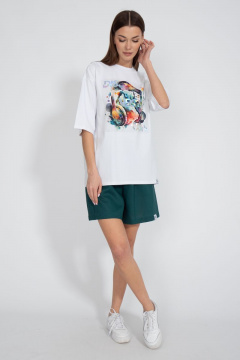 Футболка на каждый день с длинным рукавом из хлопка Kivviwear 4034.20 - фото 5