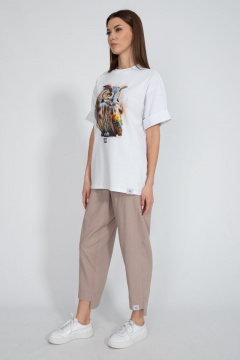 Футболка на каждый день с длинным рукавом и V-образным вырезом Kivviwear 4034.21 - фото 5