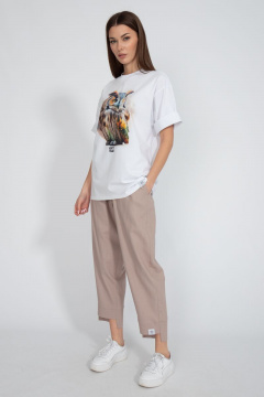 Футболка на каждый день с длинным рукавом и V-образным вырезом Kivviwear 4034.21 - фото 4