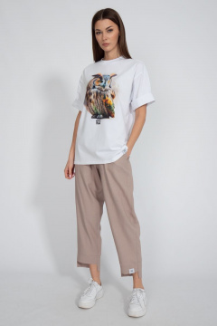 Футболка на каждый день с длинным рукавом и V-образным вырезом Kivviwear 4034.21 - фото 3