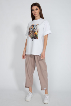 Футболка на каждый день с длинным рукавом и V-образным вырезом Kivviwear 4034.21 - фото 2