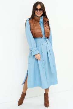 Магия моды 2222 голубой-коричневый