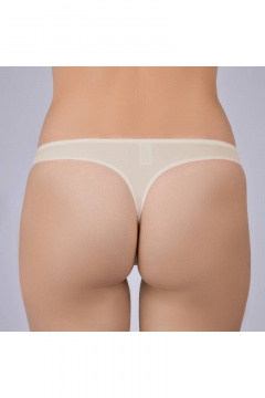 Трусы-стринги из эластичного полотна с вышивкой Verally 1118-2 этуаль - фото 3