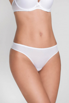 Трусы-стринг из эластичного полотна с вышивкой Milady 309 1.5 - фото 3