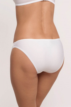 Трусы-слип из эластичного кружева и трикотажа с вышивкой Milady 293 1.5 - фото 3