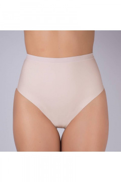 Трусы-стринг из плотного эластичного полотна с корректирующим эффектом Verally 1137-1 серебристый пион - фото 1