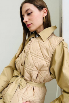 Жилет из плащёвой ткани с утеплителем на каждый день DAVYDOV 6266/1 - фото 1