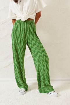 Брюки прямого свободного кроя из трикотажа лето ANNETE A341 - фото 2