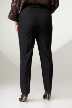 Брюки классические зауженные с высокой посадкой из текстиля Angelina & Сo 697 - фото 2