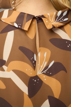 Элегантная удлиненная блуза из шифона с асимметричным низом Angelina & Сo 797 - фото 5