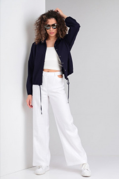 Брюки, рубашка DOGGI 2828/1 синий+белый - фото 5